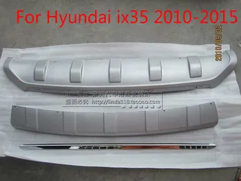 ABS chrome forskærm frontdækslet(Herunder 3PIC) For Hyundai ix35 2010 2011 2012 2013 Bil-Bil styling-dækker