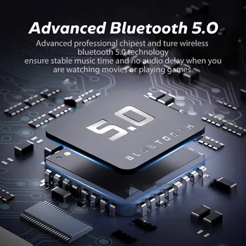 TWS Trådløse Hovedtelefoner 5.0 Bluetooth-Hovedtelefoner, Touch Styring HD-Stere Vandtætte Øretelefoner Til Alle Smart Ur