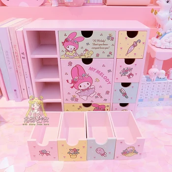 Japansk Animationsfilm Melodi Træ-Æsker, kasser til emballage smykker, slik box lille opbevaringskasser dåser coin øreringe gaveæske