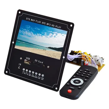4.3 LCD-skærm video dekoder bord Støtte FM Bluetooth modtagelse af video og lyd afspilning af billeder, e-book browseren