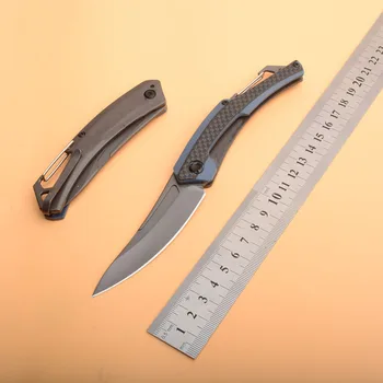 NYE Ankomst OEM 1225 8CR13 blade G10 Carbon fiber patch håndtere camping overlevelse folde knive Nytte EDC værktøjer
