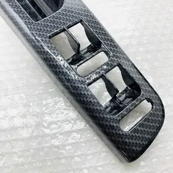 Vinduet Skifte Bezel Døren Carbon Fiber-Panel Beslag Håndtere Trim for VW Volkswagen Jetta Golf MK4 Passat B5