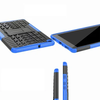 Heavy Duty 2-i-1-Hybrid Robust Silicon etui Til Samsung Galaxy Tab ET 8,0 2019 SM-T290 SM-T295 T295 T297 Tablet Tilfælde Funda
