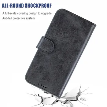 Redmi Note 8 Pro Tilfælde På for Xaiomi Redmi Note 7 6 5 K20 Pro 8T 7A 8A 5A GÅ Mi A3 CC9E 9T CC9 Note 10 Pro-Wallet Læder Coque