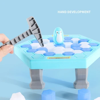 Gem Pingvin Brætspil Isbrydning Familie Sjov Desktop-Toy Klassiske Party Interaktive Spil Uddannelsesmæssige Gave Pladespiller Race