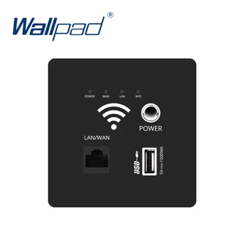 4 Farver 300M Væggen Indbyggede Trådløse WIFI-AP Router, PC Panel USB-Stikkontakt Oplader WiFi Smart Stik El-1000MA, 5V