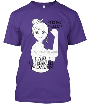 Mænd T-Shirt Fibromyalgi Bevidsthed T-Shirt Stærke Kvinder tshirt