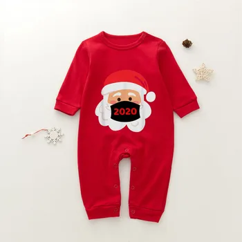 Familie Jul Pyjamas Sæt Baby Jul Brev Print Voksne Børn Tops + Bukser, Pyjamas 2 Stykker Hjem Service Sæt