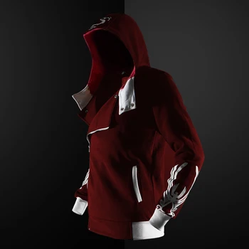 ZOGAA 2019 spring nye Assassin Herre hoodie mænd hætte hætte lynlås jakke mænds hooded jakke stort 5 farver Plus størrelse S-4XL