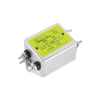 AC 220V strømforsyning filter EMI anti-interferens, ren lyd CW4EL2-S 3A 6A10A20A30A