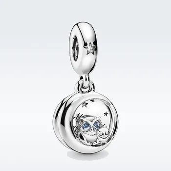 2020 nye 925 Sterling Sølv Acorn & Blade Dingle Charms Perler Armbånd Passer Oprindelige Pandora Armbånd DIY Smykker Til Kvinder