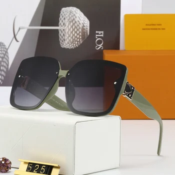 2020 Nye Kvinder Overdimensionerede Solbriller Kvinder Firkantede Briller Mode Shopping Spejl Polarisator UV400 Piger Gradient Sort Sol Glas