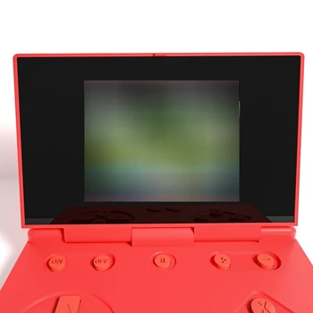 Coolbay Retro spil-konsol Flip Håndholdte konsol 8 bit spil konsol 1000 spil MINI-Spil Spiller To-player mode TV-Udgang AV