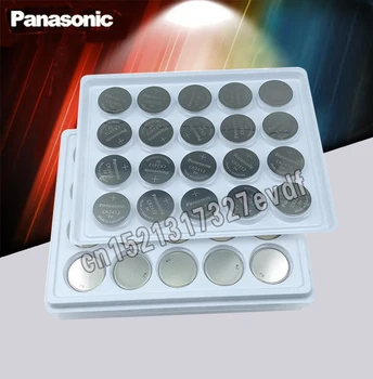 Panasonic Oprindelige 10stk 3V knapcelle Batteri CR2412 Lithium Coin watch nøglevedhæng Batteri Til swatch ur