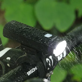 Cykel Lys Forlygte V20C 400 Lumen Cykelstyr Foran Lampen MTB Kørte Cykling USB-Genopladelig Lommelygte Sikkerhed Riding