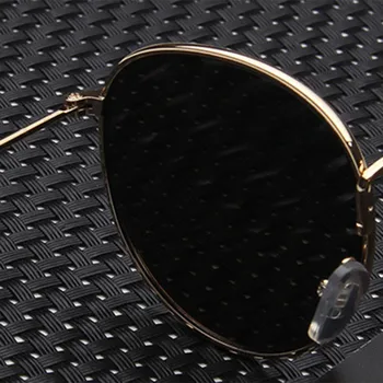 Psacss Retro Metal Runde Solbriller Til Mænd, Kvinder Vintage Regnbuens Farver Luksus Brand Designer solbriller oculos de sol feminino