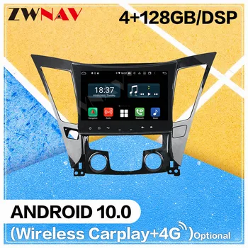 128GB Carplay Android 10 tv med DVD-Afspiller Bil for Hyundai SONATA 8 2011 2012 2013 BT GPS Navi Auto Radio Audio Stereo Head unit