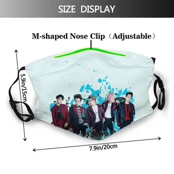 Shinee Munden ansigtsmaske SHINee Splat Facial Mask Cool Mode med 2 Filtre for Voksne