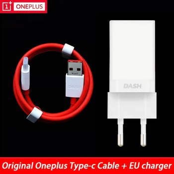 Den oprindelige EU-ONEPLUS 6T Dash oplader 5V/4A Hurtig opladning 1m 1,5 m USB-typec kabel stikkontakt adapter til Et plus 5T 6t 5 3T 3
