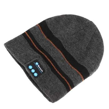 Trådløs Bluetooth-Vinter Strikkede Hue til håndfri Opkald Headsettet Premium Strikkede Hat
