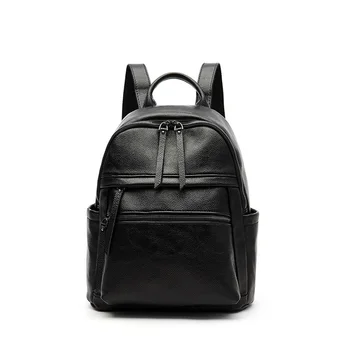 Genuine Leather Backpack Women 2020 New Casual Large-Capacity Travel Bag Korean Soft Leather Wild Fashion Cowhide Girl Backpack