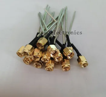 20pcs SMA Male Plug Single-end-Stik pigtail RG405 kabel-10cm