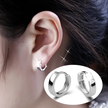 925 sterling sølv fashion damer'stud øreringe smykker kvinder Anti allergi fødselsdag gave drop shipping billige