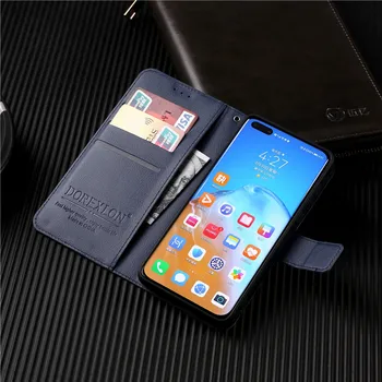 Luksus Flip-Case til Huawei Nyde 5 / Y6 Pro / Ære 4C Pro TIT-AL00 Nyde 5 Cover Original Bog Design Læder Telefon Coque