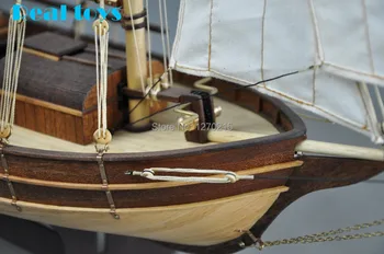 Skala 1/30 Klassikere træ-sejl båd, Skib model kits den SPARY Boston moderne sejlbåd DIY model