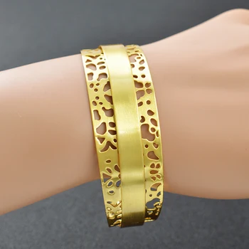 Sunny Smykker Klassiske Smykker Runde Armbånd Til Kvinder, Gaver Cuff Bracelet Til Bryllupsdag Dubai Mode Smykker Resultater