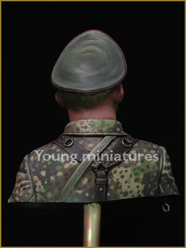 1/10 World War II Officer 1944, Militær emne, Harpiks Figur Bust GK, ikke-coated Ingen farve