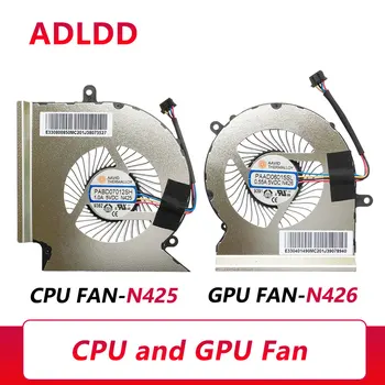Bærbare CPU-GPU-Blæseren Køler Radiatoren Til MSI GL65 GE65 GP65 WE65 PABD07012SH 1,0 5VDC N425 PAAD06015SL 0.55 EN 5VDC N426