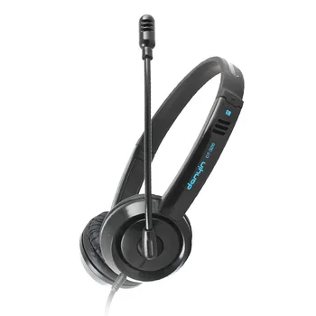 DT-326 3,5 MM Jack Stereo Hovedtelefoner med Kabel Headset Med Mic For Tik Tok Live Broadcast Hovedtelefoner Auriculares Наушники