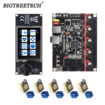 BIGTREETECH BTT SKR V1.4 Turbo 32 Bit Control Board TFT24 V1.1 Touch Skærm, TMC2209UART Driver 3d Printer Dele til Ender 3
