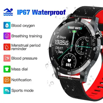 F22L Smarte Ure puls Vandtæt IP67 Smart Ur med puls Tracker Trænings-og Blod Oximeter Smartwatch