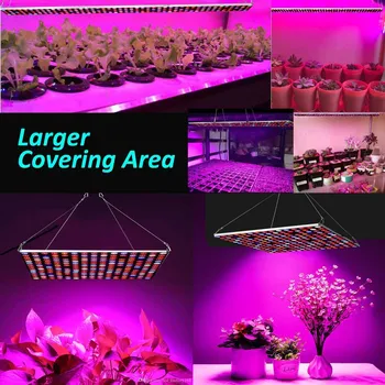 JCBritw LED vækst Lys Fulde Spektrum Dæmpbar Auto On & Off Timer Plante, der Vokser Lampe til Indendørs Planter Hydroponiske Drivhus