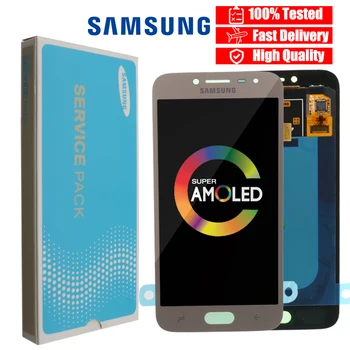 SUPER AMOLED-For Samsung Galaxy J2 pro 2018 J250 J250F LCD-Display og touch-skærm, digitizer assembly justere lysstyrke