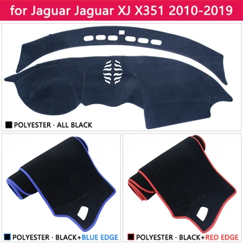 For Jaguar XJ 2010-2019 X351 Anti-Slip Mat Dashboard Dækker Pad Parasol Dashmat Tæppe Tilbehør 2012 2013 2016 2017 2018