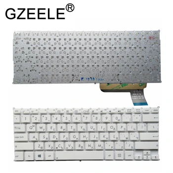GZEELE Nye RUC laptop tastatur til Asus VivoBook Q200 Q200E S200 S200E X200 X201 X201E x202e russiske layout sort eller hvid