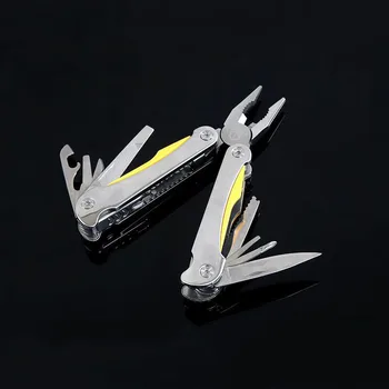 LAMEZIA Multifunktionelle Bærbare Udendørs Lomme Tænger Folde Mini Kniv Fold Skruetrækker Sæt Reparation Værktøj