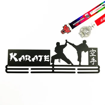 DDJOPH Karate medalje bøjle Medalje display rack Sport medalje bøjle Karate medalje holder 40cm L hold 36+medaljer