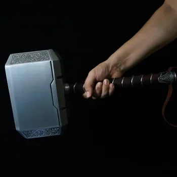 Thor hammer 1:1 metal Thor våben, Tomahawk stor model rekvisitter harpiks legetøj, Cosplay produkter børns gave