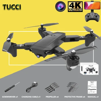 TUCCI2020 Nye Quadcopter Drone-HD-4K-1080P Kamera Og WiFi FPV Højde Opretholde RC Sammenklappelig Quadcopter Drone Gave High-da Toy