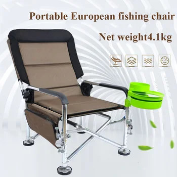 Clearance !BC billal måder Udendørs folde lounge stol fiskeri stol Strand stol let bære for camping gratis fragt
