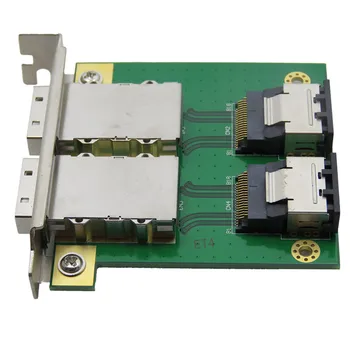 Computer Komponenter til Interne SFF-8087 36P til 2-Port stik til Ekstern HD sas26P SFF-8088 Front Panel PCI-SAS-Kort Adapter yrelsen