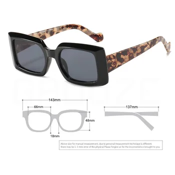 GAOOZE Rektangel Solbriller Kvinder Fashionable PC ' Anti-glare Briller Små Frame Briller Fashionable Solbriller Man er LXD507
