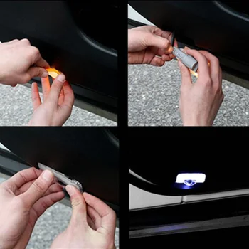 2stk For Subaru BRZ 2012 2013 2016 2017 2018 Bil LED Panel Light Laser Projektor