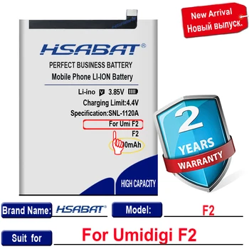 Top Mærke Nye 5800mAh F2 Batteri til UMI Umidigi F2 Batterier