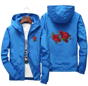 Mænd, kvinder jakke vindjakke rose jakker