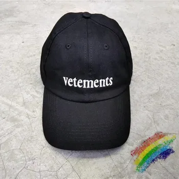 Streetwear Broderi Vetements Baseball Caps Mænd Kvinder 1:1 Casual VTM Hat Høj Kvalitet Vetements Cap